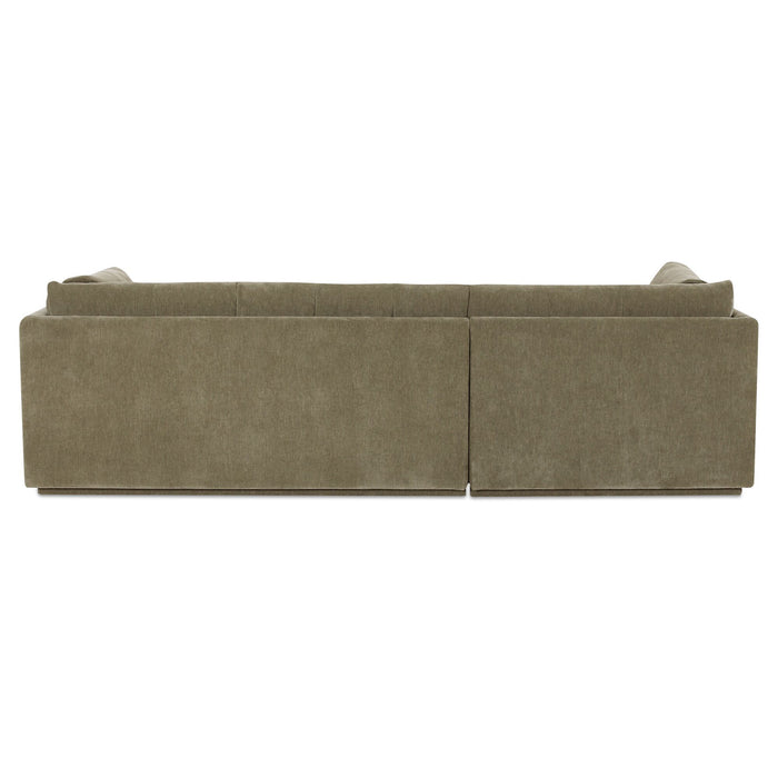 Mischa - Left Sectional - Sage Green