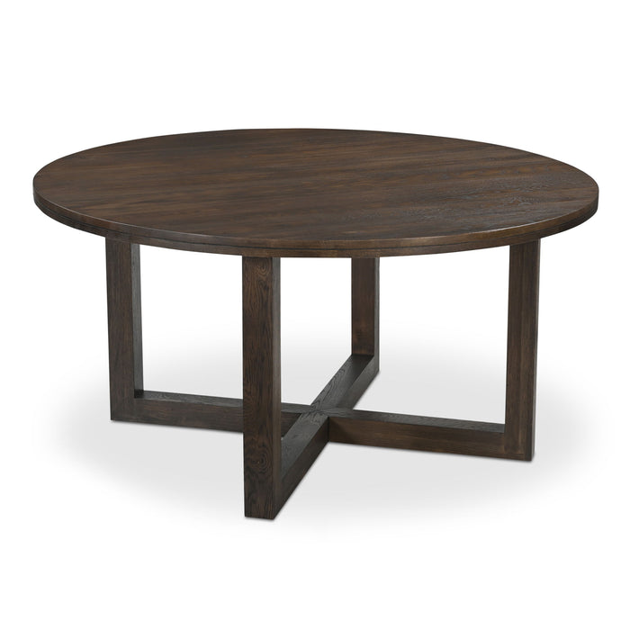 Joel - Dining Table - Dark Brown