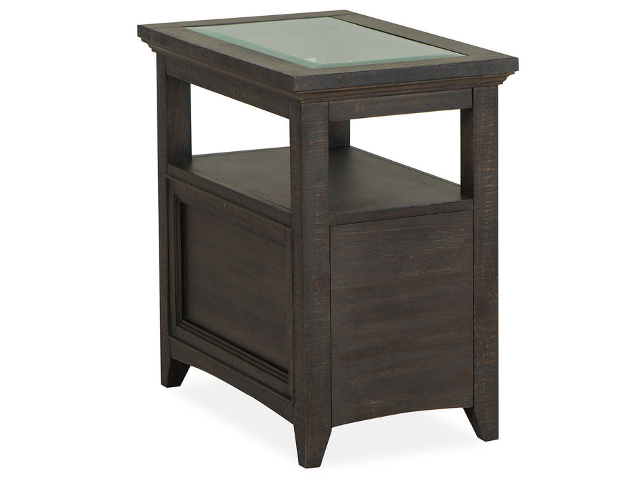 Westley Falls - Chairside End Table - Graphite