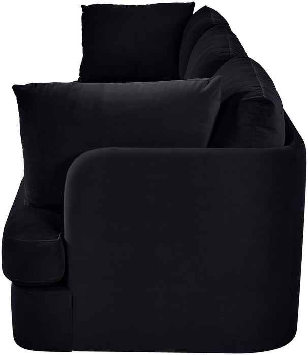 Hammond - Velvet Performance Fabric Upholstered 3 Piece Sofa