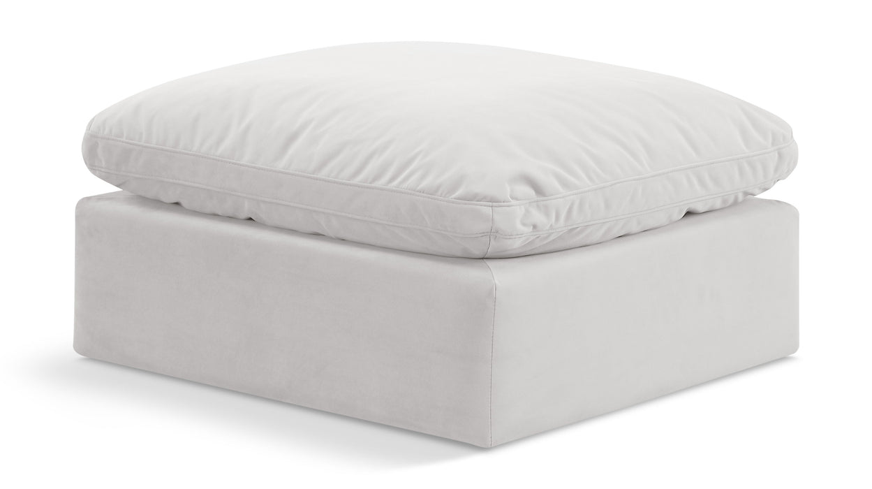 Indulge - Velvet Ottoman