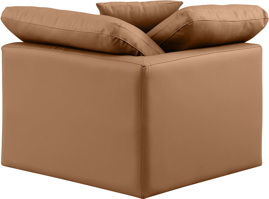 Indulge - Faux Leather Corner Chair