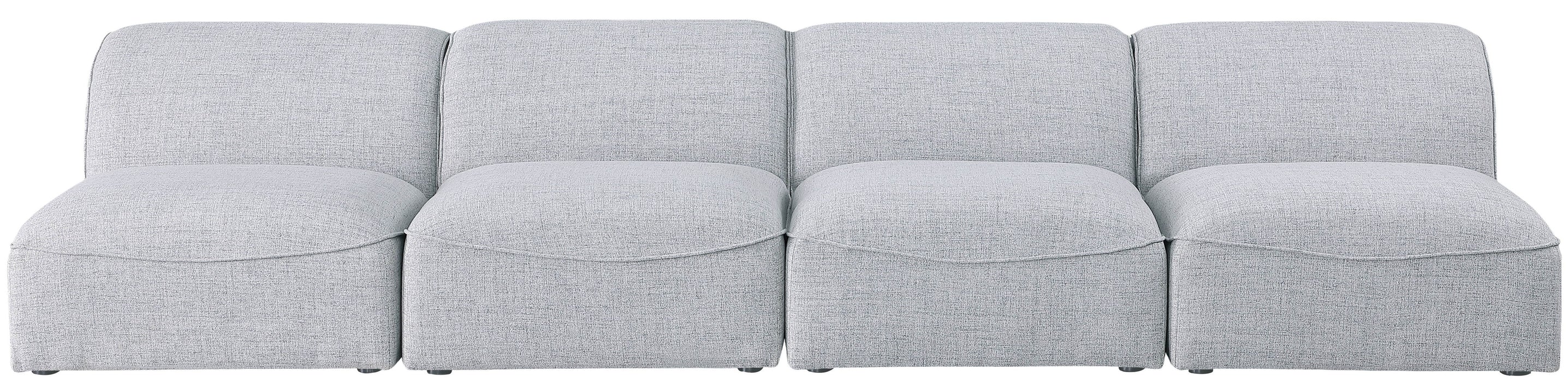 Miramar - 4 Seat Armless Modular Sofa