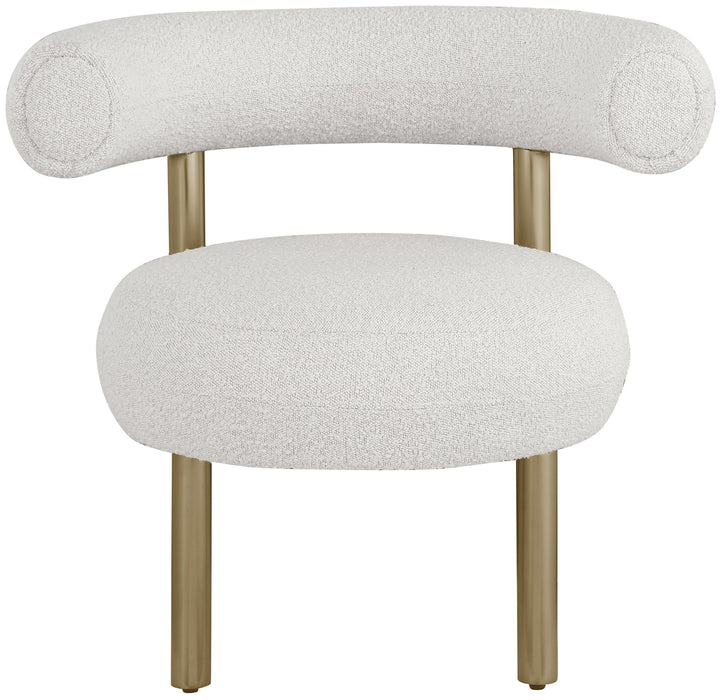 Bordeaux - Boucle Fabric Accent Chair