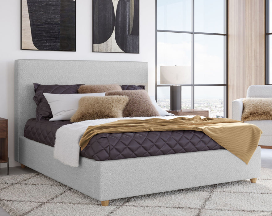 Olivia King Bed- Linen