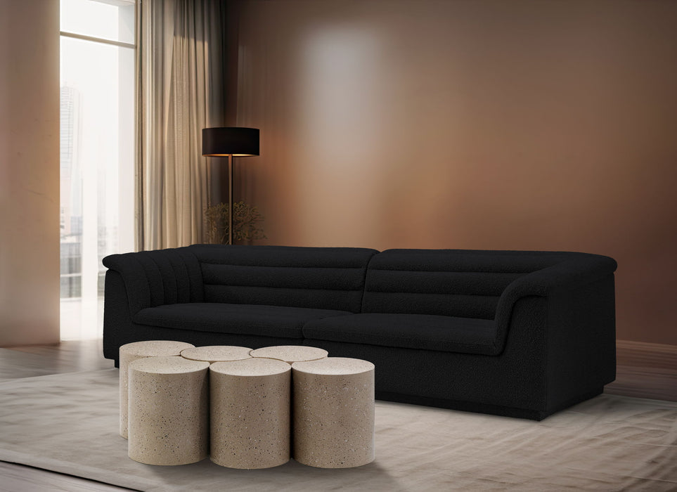 Dimple - 6 Piece Modular Coffee Table - Terazzo Finish