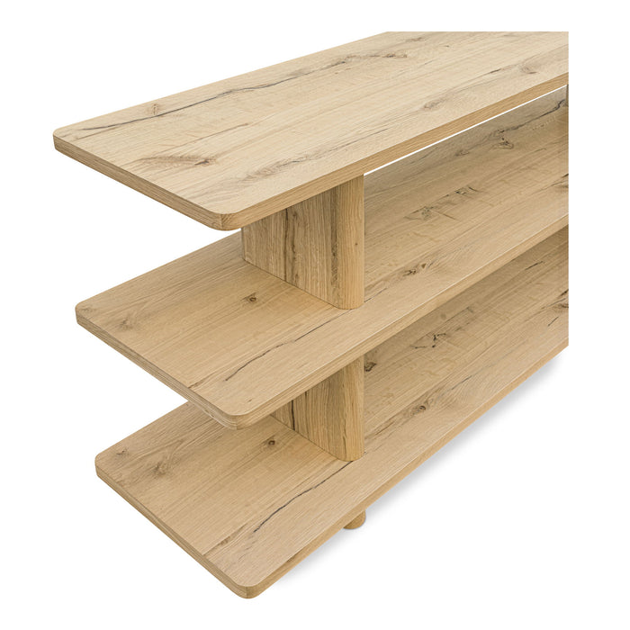 Casey - Small Standard Bookcase - Light Brown