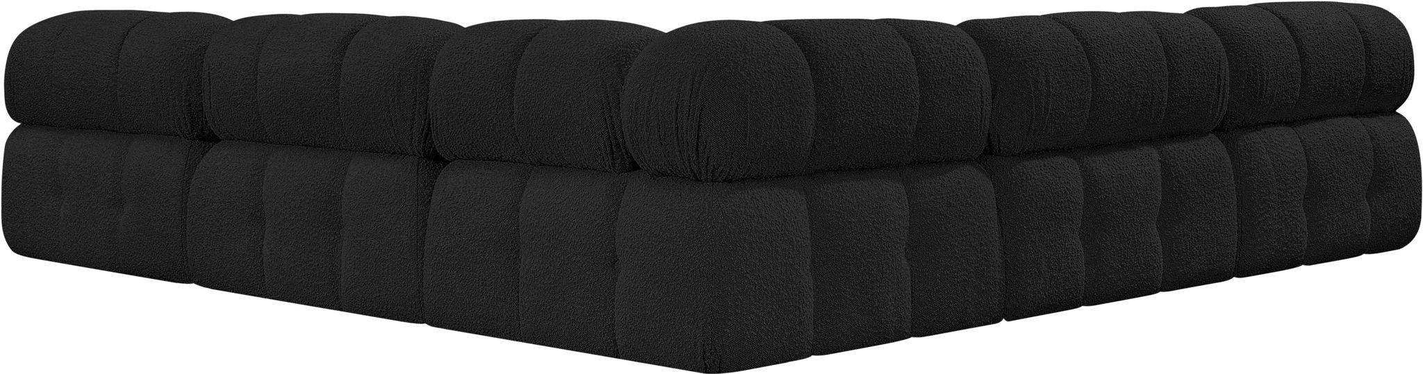 Ames - 5 Piece Fabric Modular Corner Sectional