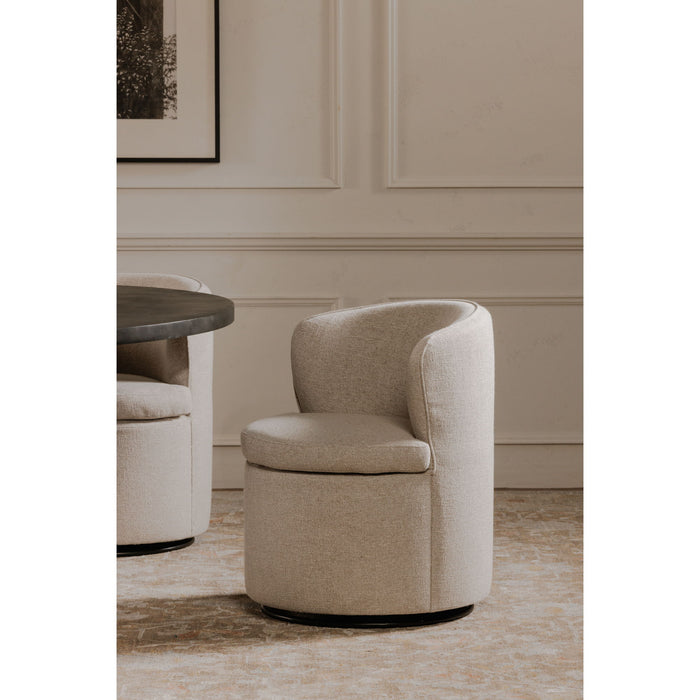 Dane - Swivel Chair - Oatmeal