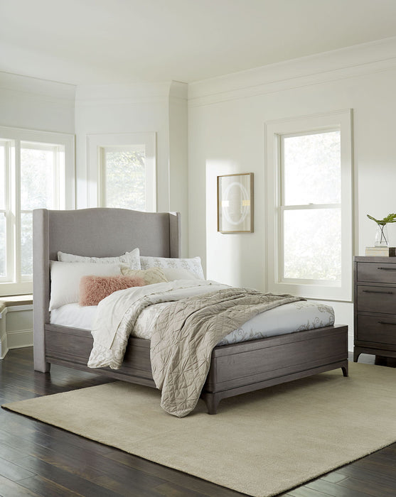 Cicero CK Uph Bed - Sl Gry/Gry