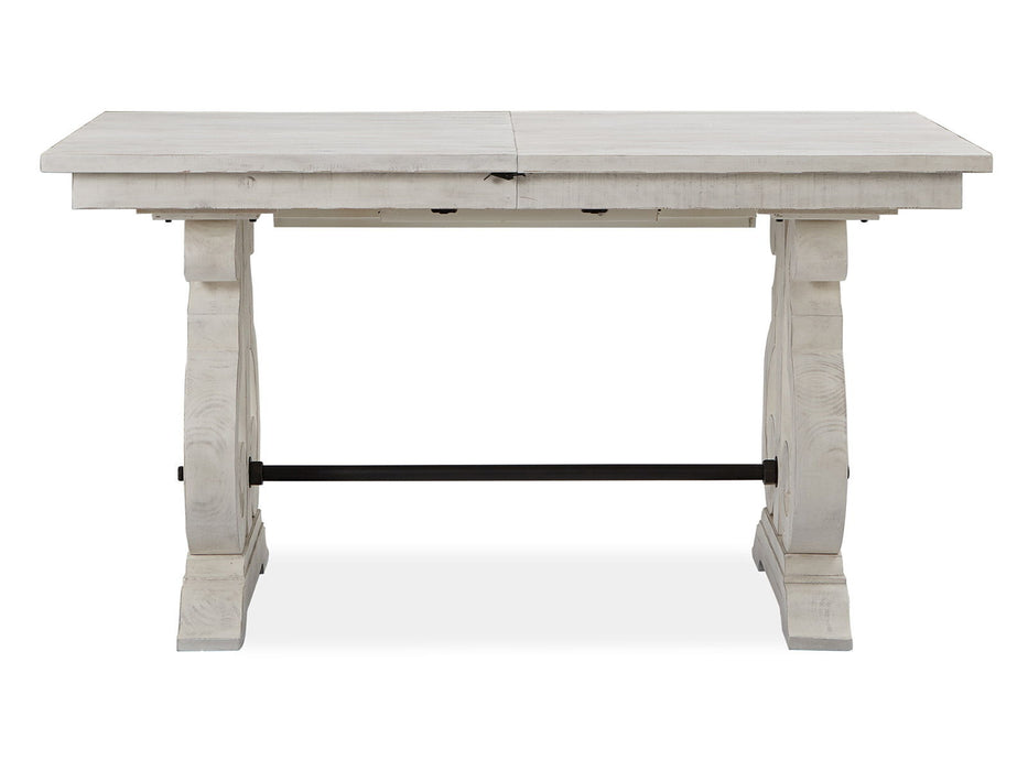 Bronwyn - Rectangular Counter Dining Table - Alabaster