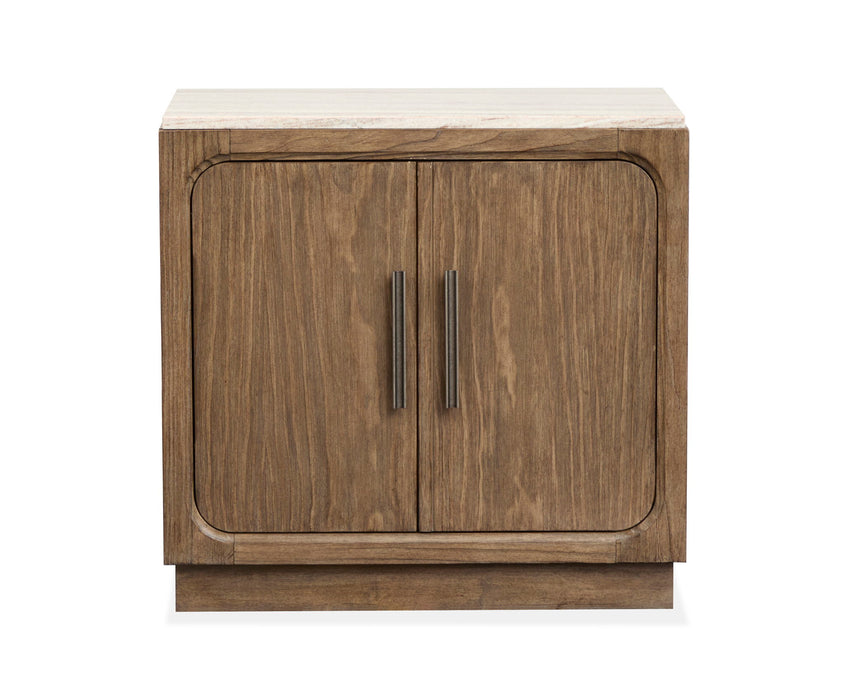 Westbourne - Door Nightstand - Dark Umber