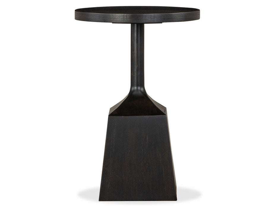Lindon - Round Pedestal Accent End Table