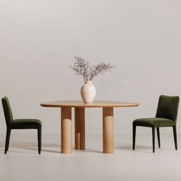 Calla - Velvet Dining Chair (Set of 2) - Green