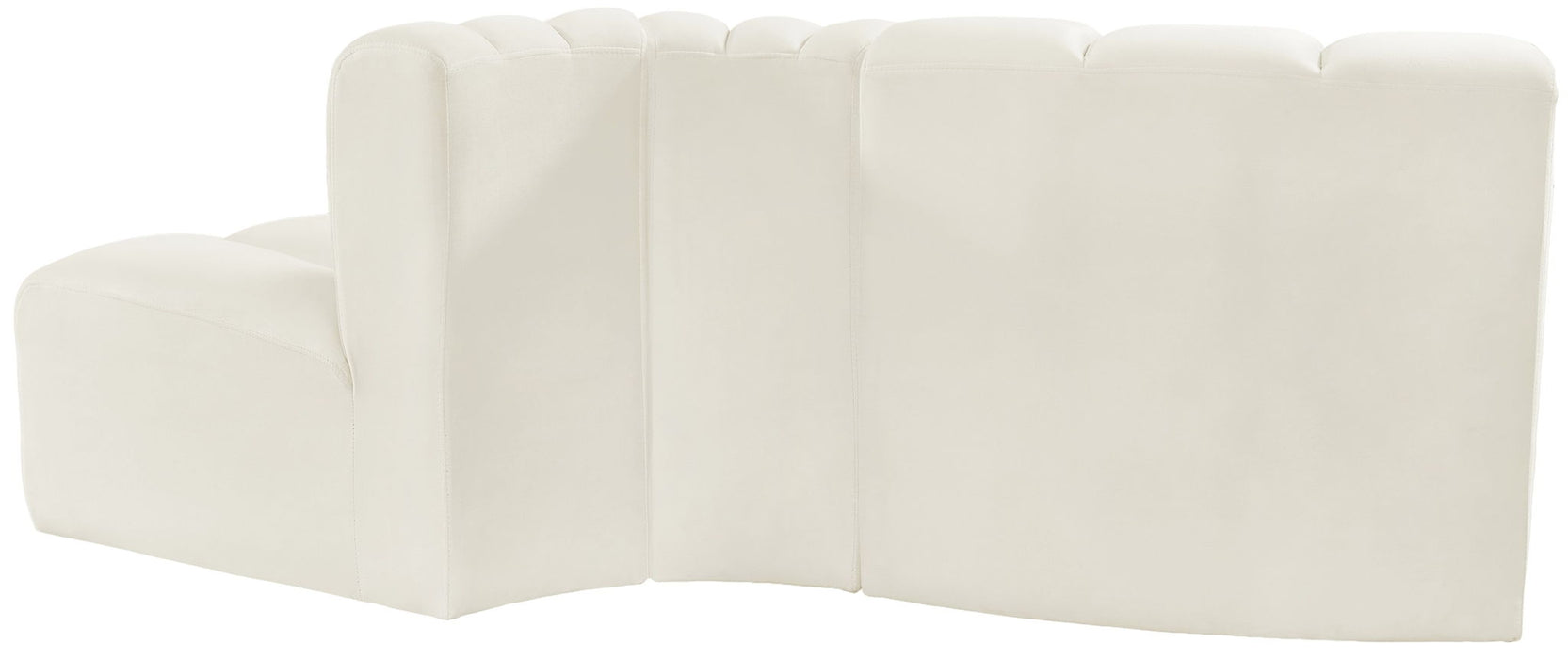 Arc - Velvet 3 Piece Modular Sofa