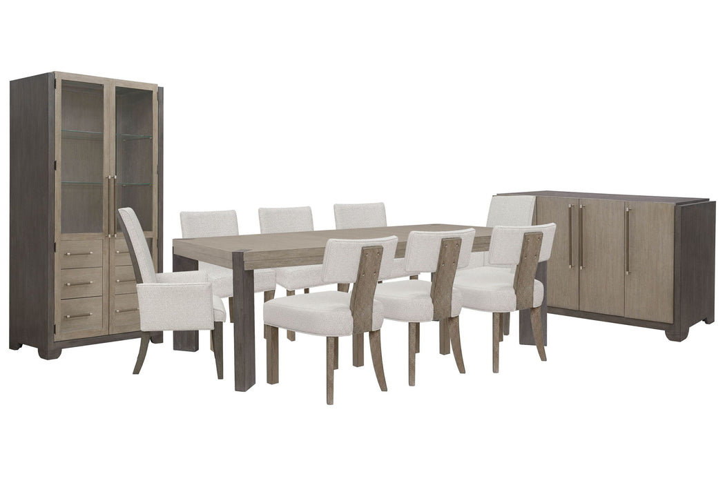 Anderson Park - Leg Dining Table Set With Klismos Chairs