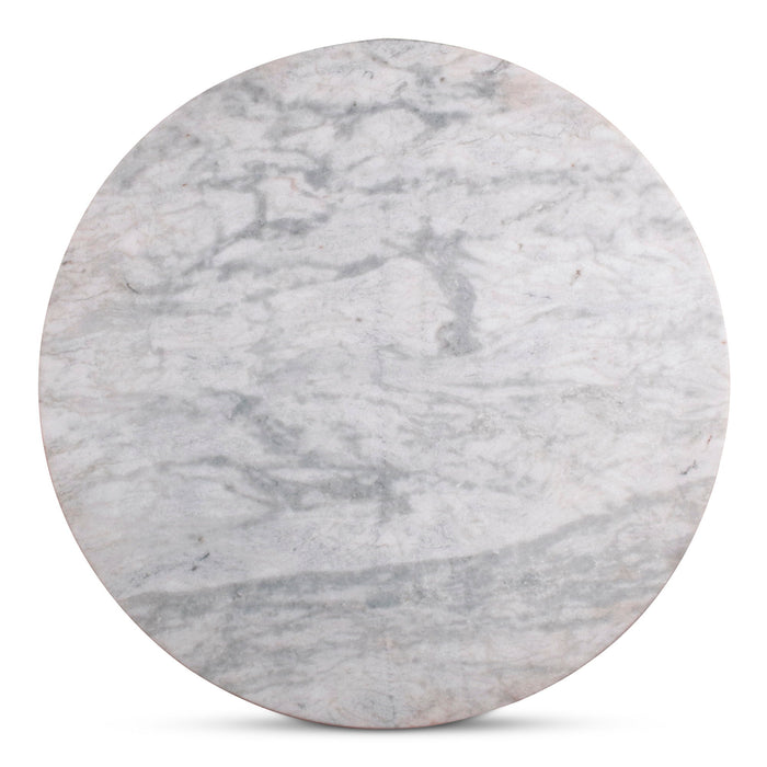 Tori - Outdoor Bar Table - White Marble