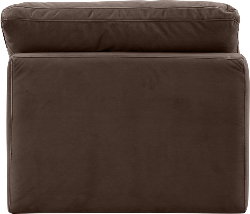 Indulge - Velvet Armless Chair