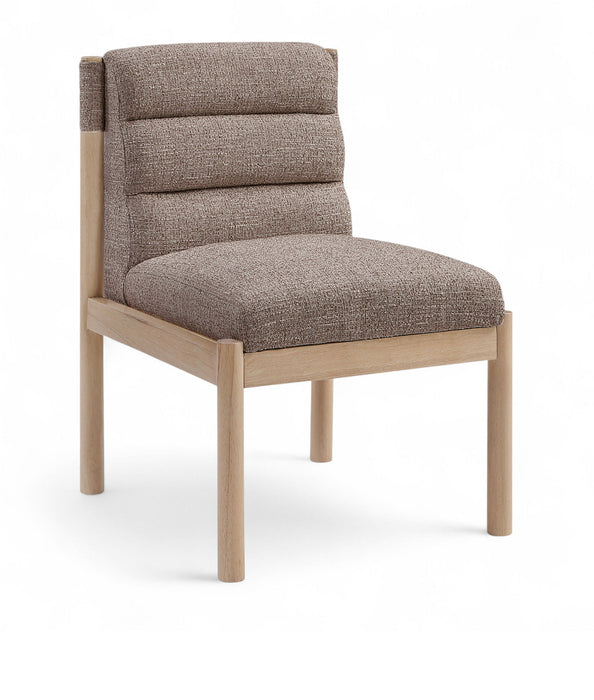 Eloura - Linen Textured Fabric Upholstered Dining Chair (Set of 2)