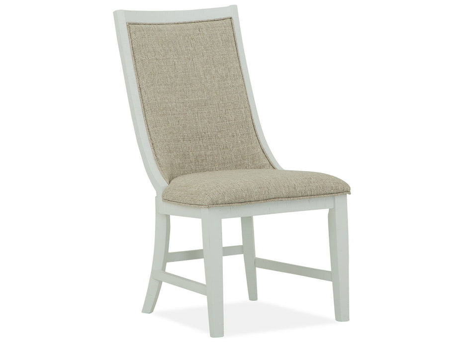 Heron Cove - Upholstered Host Side Chair (Set of 2) - Chalk White