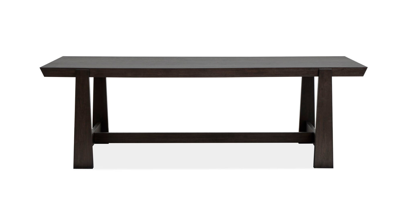 Tauren - Trestle Dining Table Set