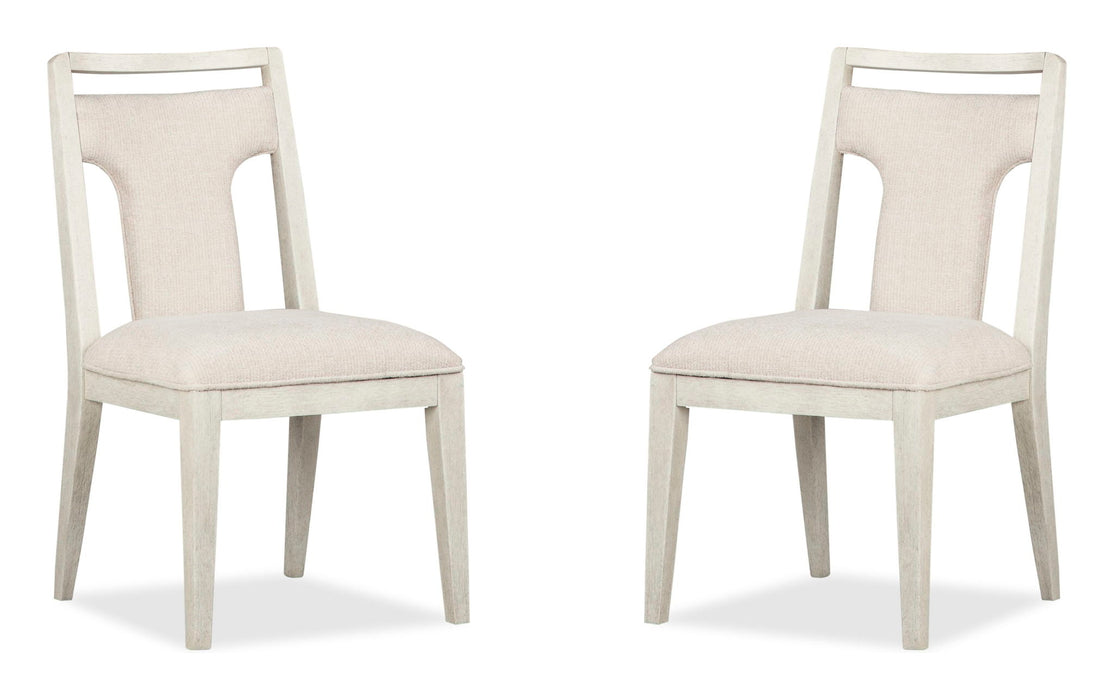 Lorelei - Upholstered Side Chair (Set of 2) - Misty Cloud