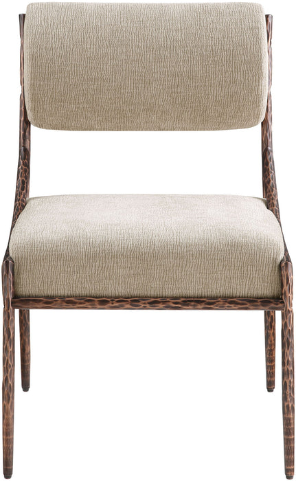 Bastille - Upholstered Dining Side Chair (Set of 2) - Bronze Frame