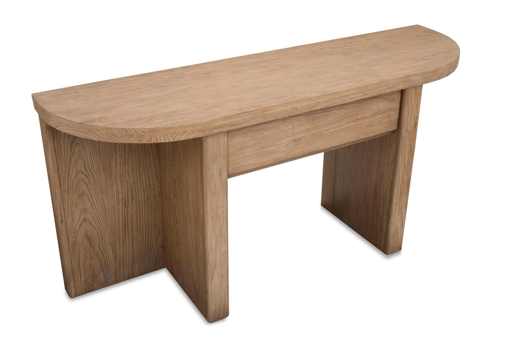Hayden - Demilune Sofa Table - Golden Oat