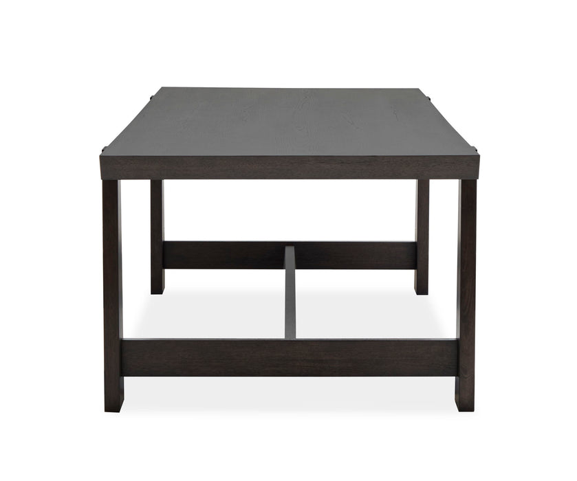 Tauren - Trestle Dining Table - Coffee Bean