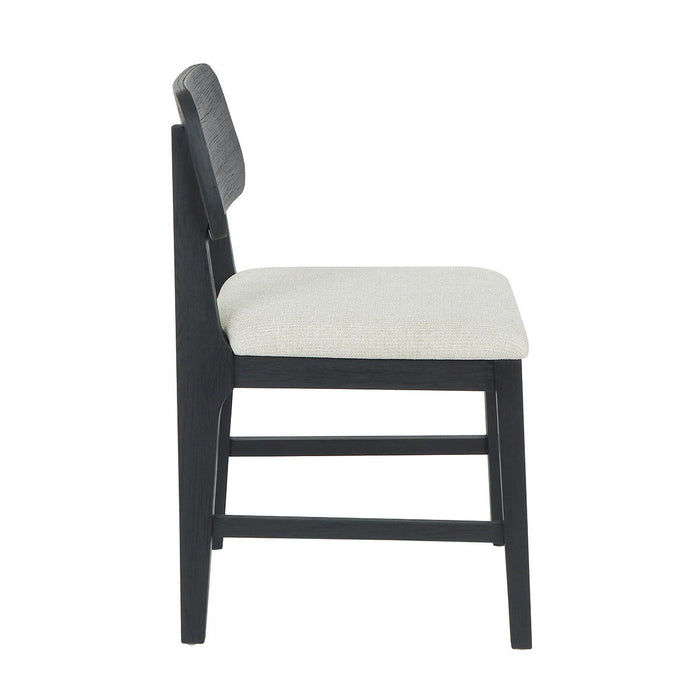 Deaven - Upholstered Dining Chair (Set of 2) - Black