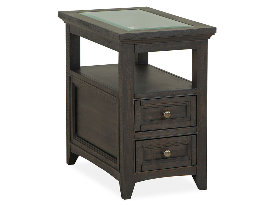 Westley Falls - Chairside End Table - Graphite