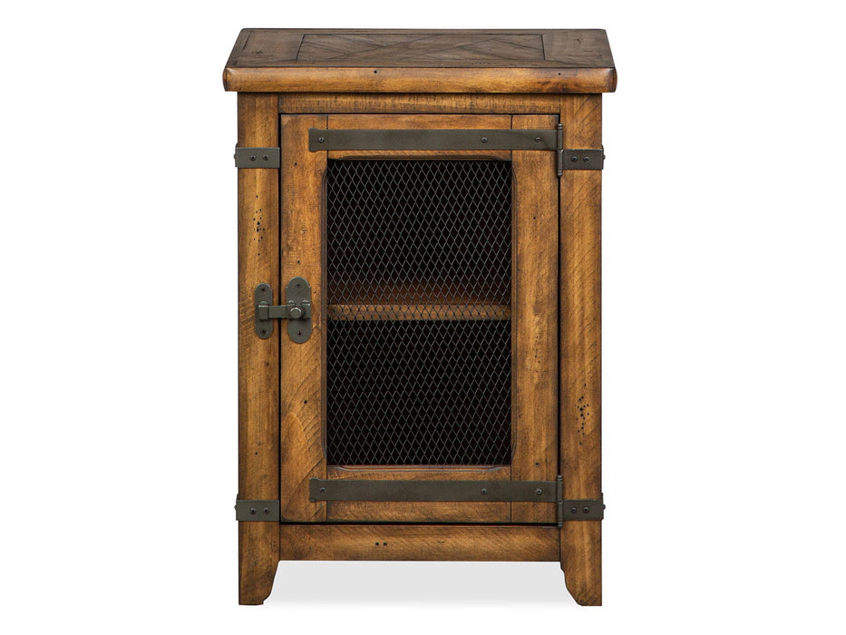 Chesterfield - Chairside End Table - Farmhouse Timber