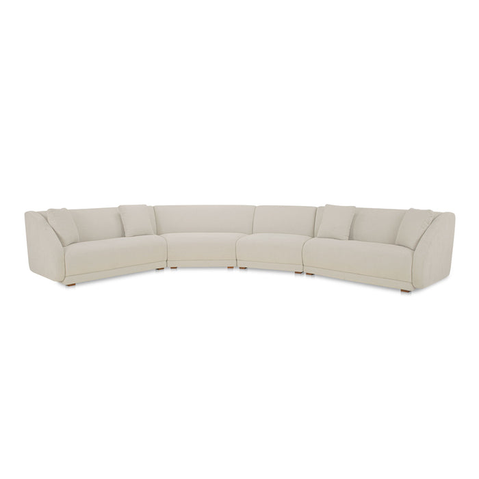 Fraser - 4 Piece Modular Sectional - White