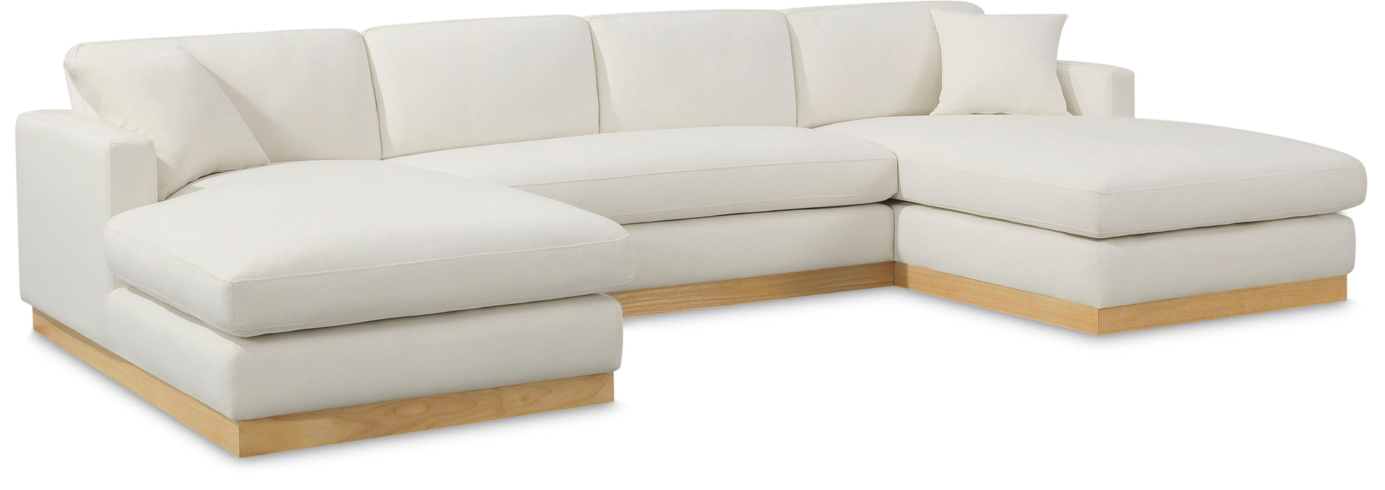 Johanna - 3 Piece Sectional - Natural Base