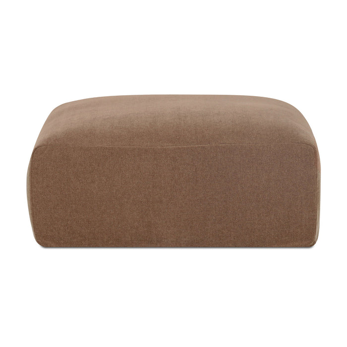 Isla - Accent Ottoman - Light Brown