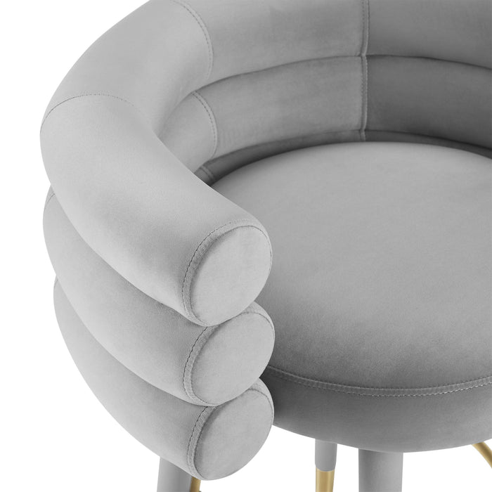 Betty - Velvet Barstool