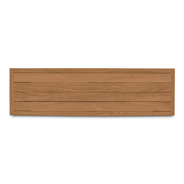 Marina - Outdoor Dining Bench - Light Brown