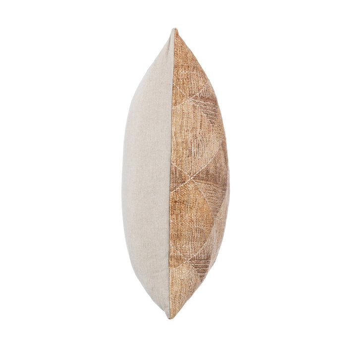 Rev - 22" x 22" LN Pillow - Caramel