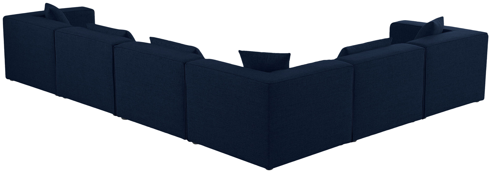 Cube - Linen 6 Piece Modular Corner Sectional