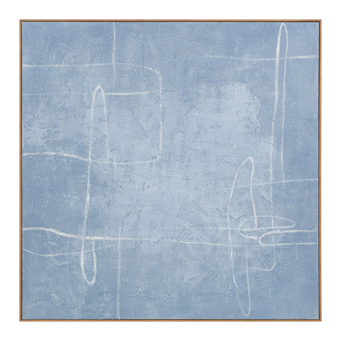 Notion - Canvas Art - Light Blue