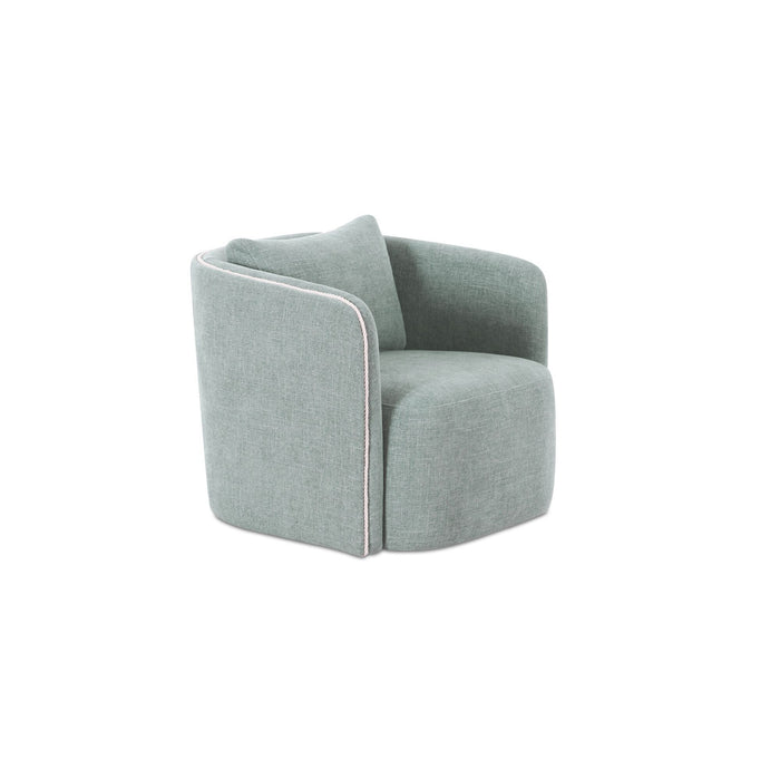 Cecil - Accent Chair - Light Blue