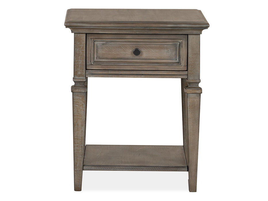 Lancaster - Rectangular End Table - Dove Tail Grey