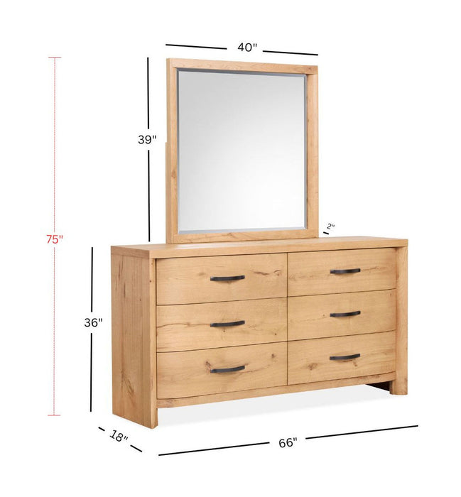 Laramie - Double Drawer Dresser