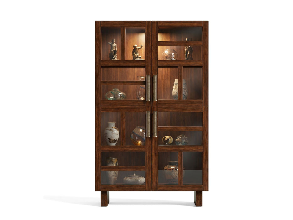 Reena - Display Cabinet - Rich Brown