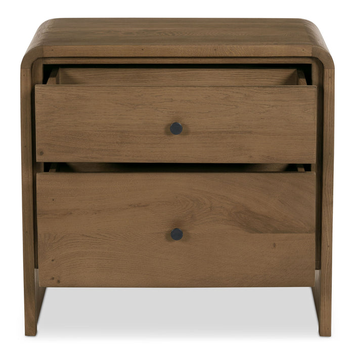 Riley - Nightstand - Oak