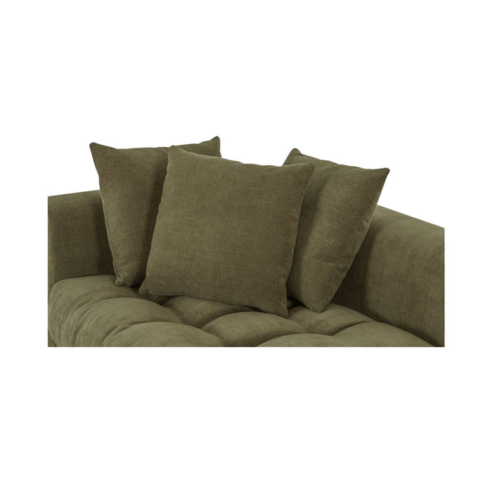 Davie - Classic L Modular Sectional - Olive