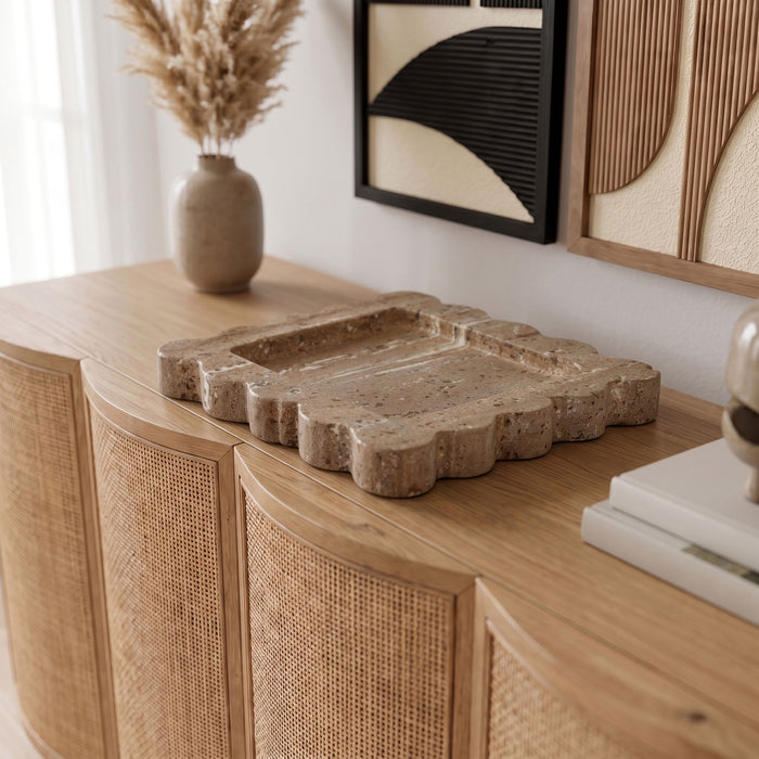 Natalie - Travertine Tray