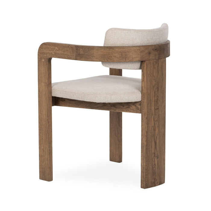 Labelle - Dining Armchair - Tan Oak