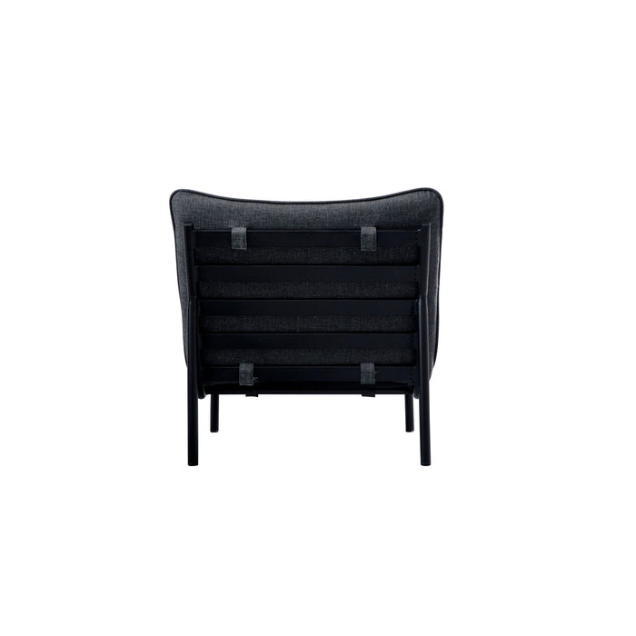 Morgan - Outdoor Accent Chair - Charcoal