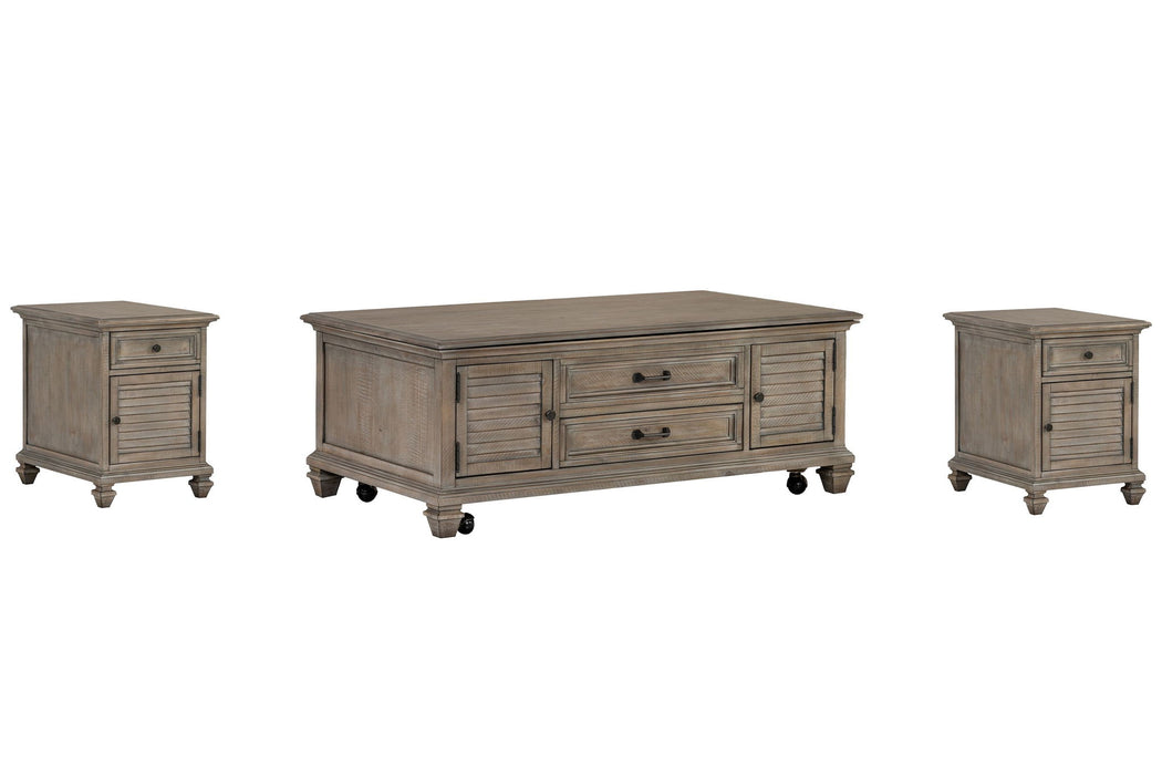 Lancaster - Lift Top Storage Cocktail Table Set